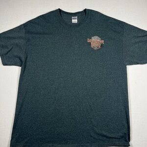 2014 Galveston Island Lone Star Rally Dark Heather Grey Tshirt Mens Size XXL